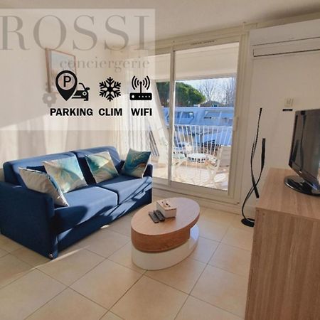 T2 West City Parking Clim Wifi 4Pers - Rossiconciergerie - Linge Inclus La Grande-Motte Eksteriør bilde